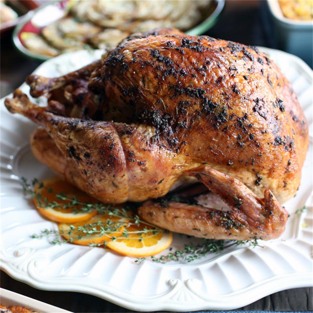 Thanksgiving Herb Butter Turkey