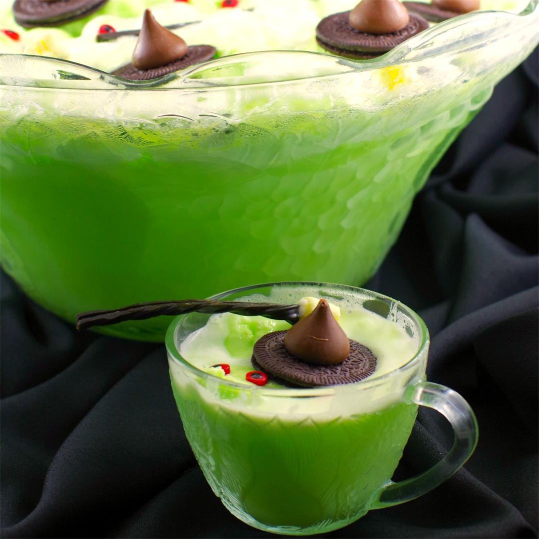 Melting Witch Halloween Punch - non - alcoholic