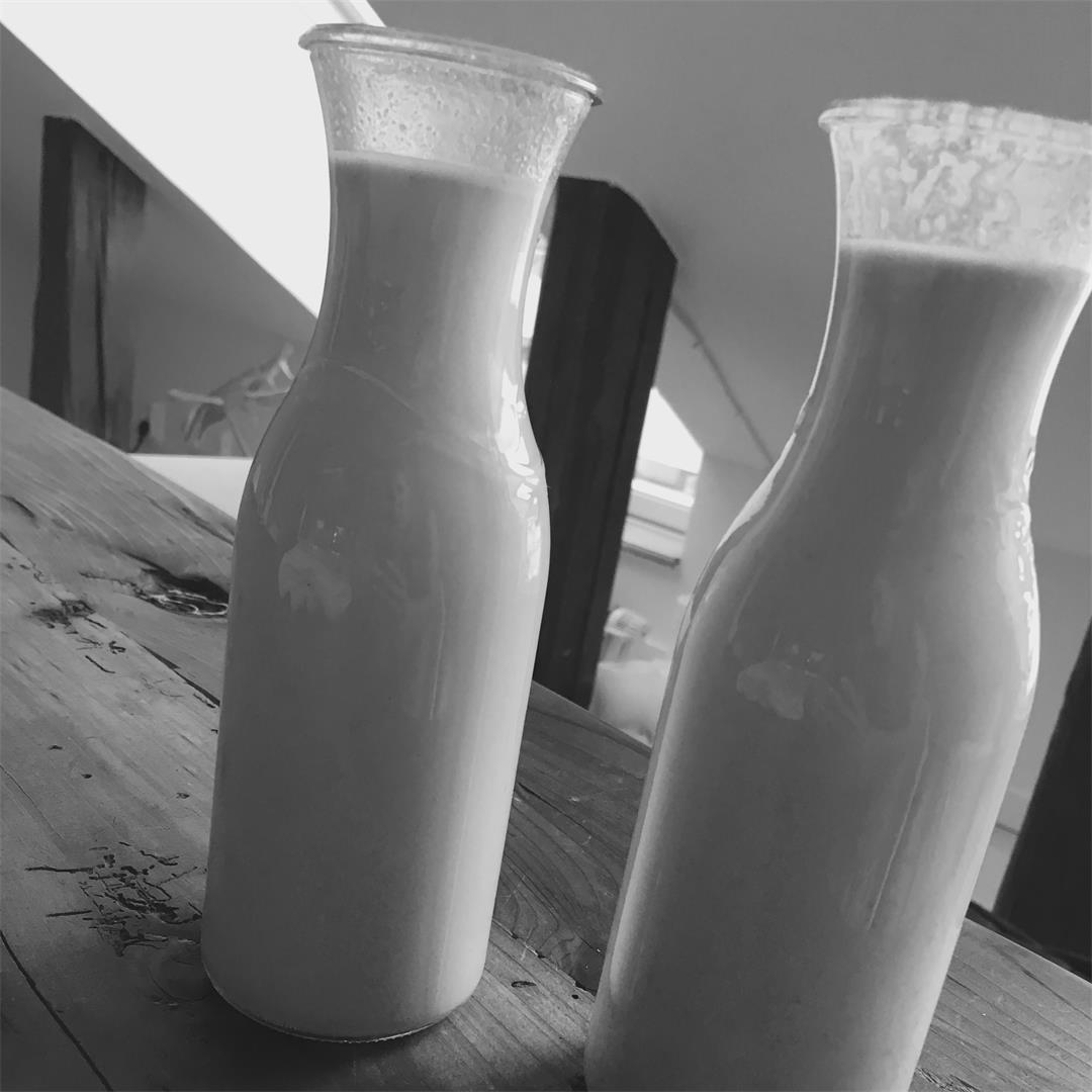 Easy Homemade Plant Milk: Oat Milk