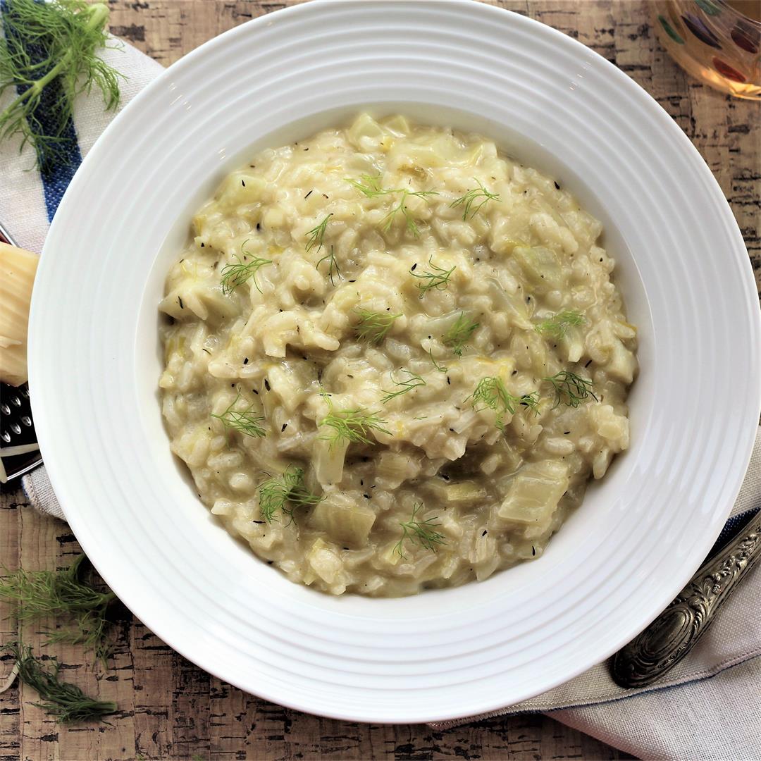 Fennel and Leek Risotto