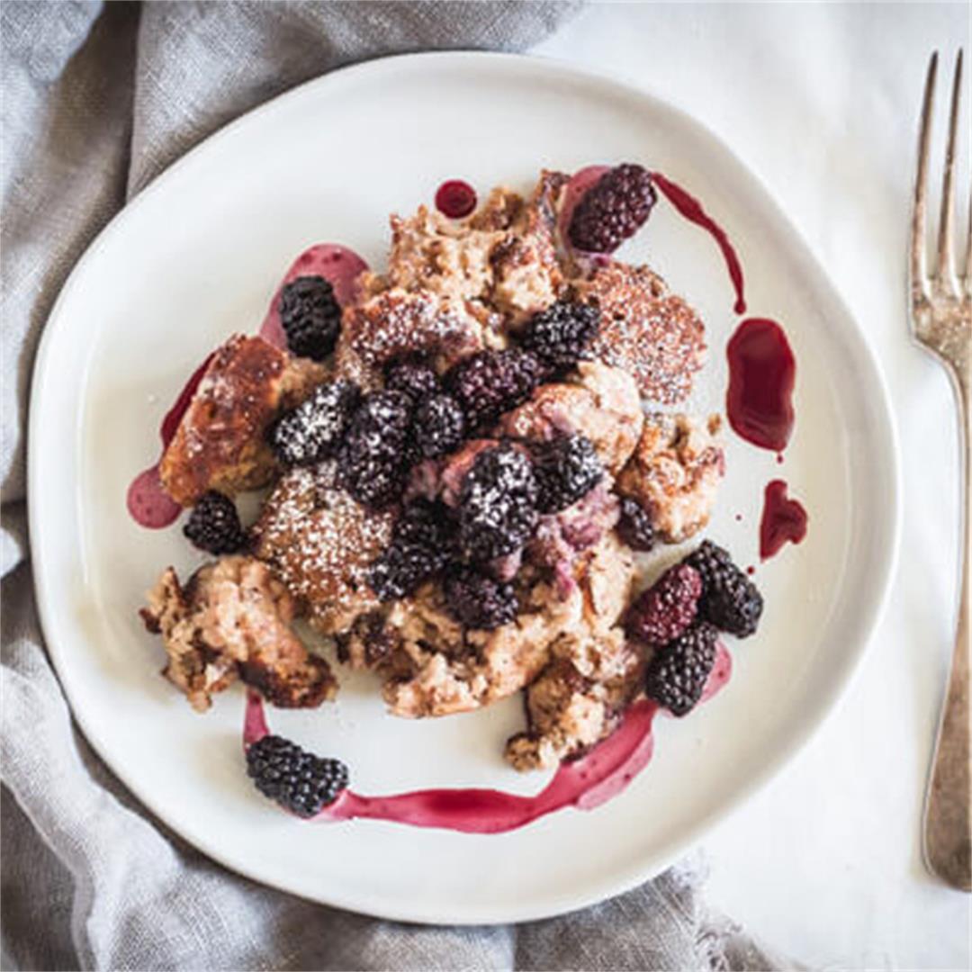 Kaiserschmarrn with Roasted Berries