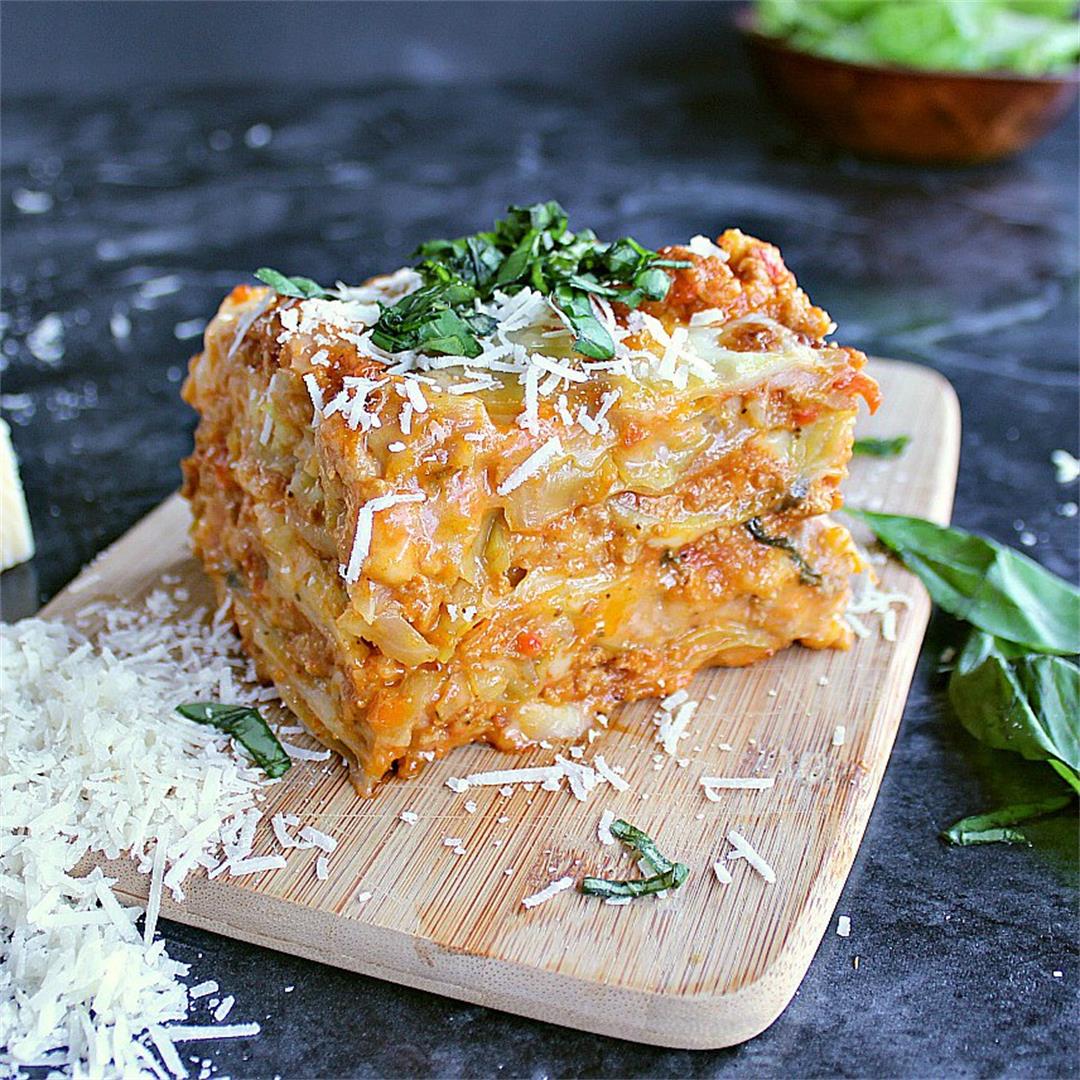 Low Carb Cabbage Lasagna