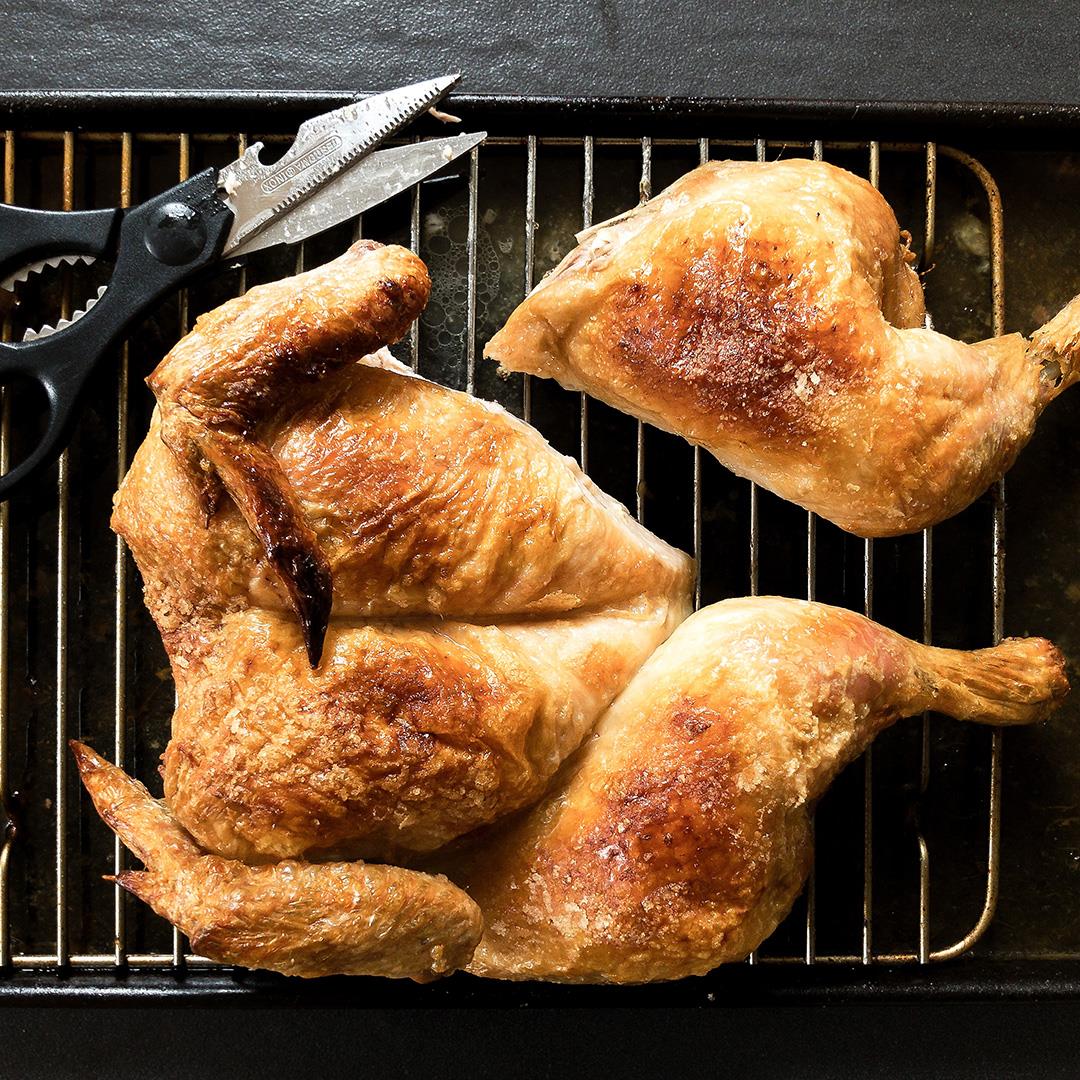 Ridiculously Simple Oven Roasted Chicken