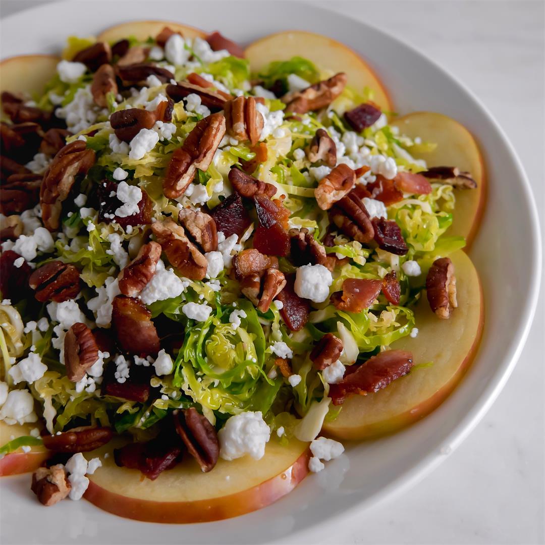 Shaved Brussels Sprout Salad