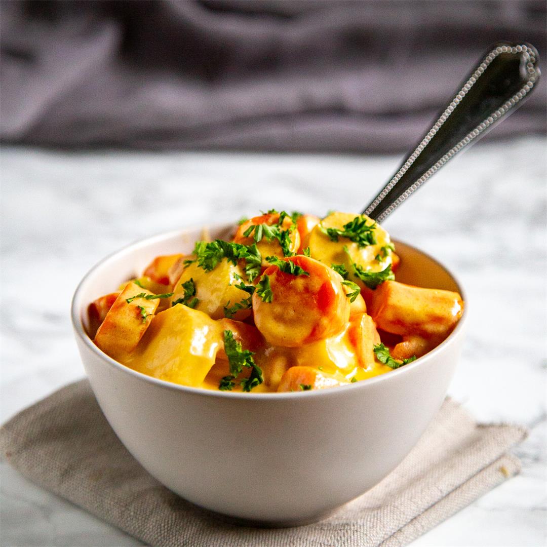 Instant Pot Cheesy Carrots and Parsnips