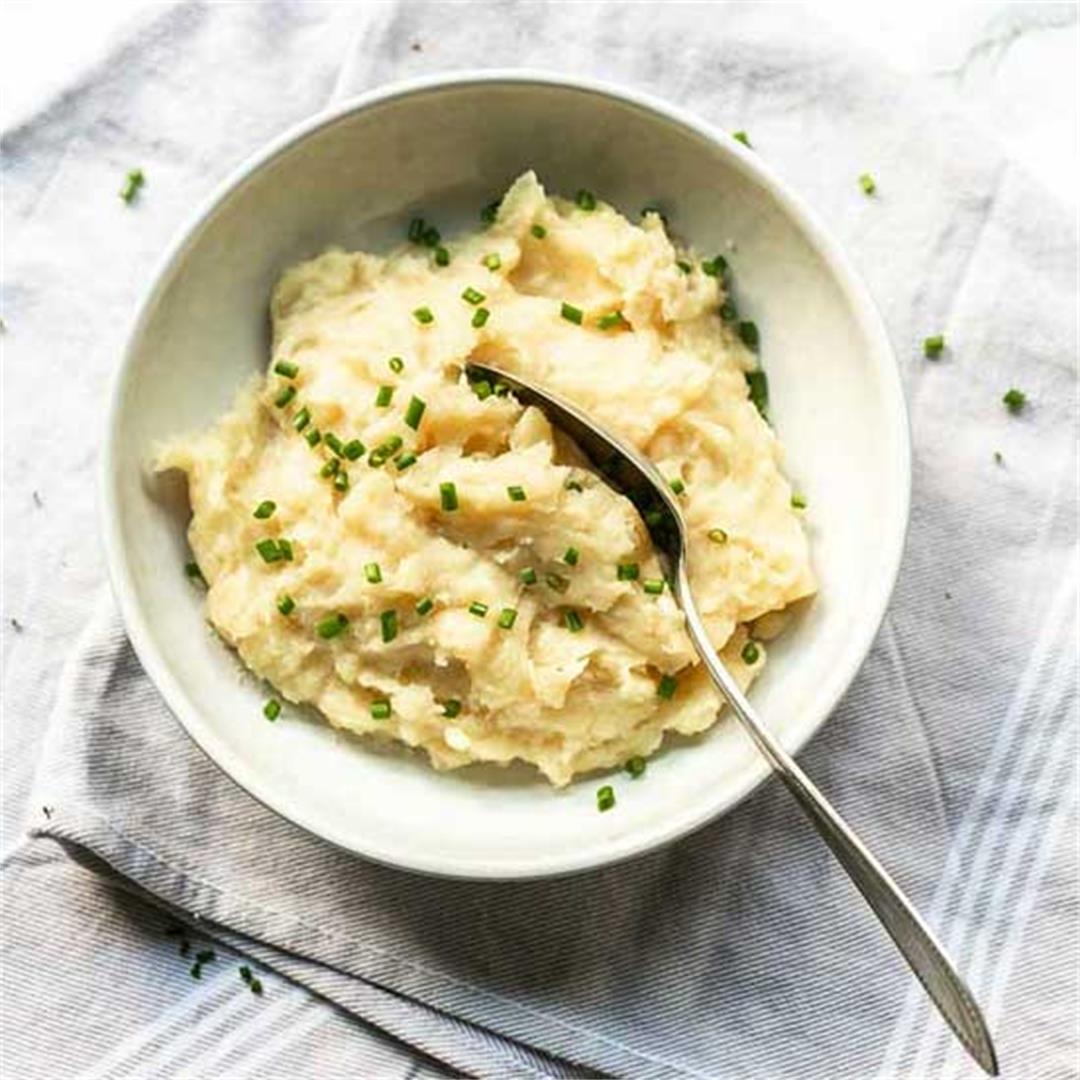 Slow cooker mashed potatoes