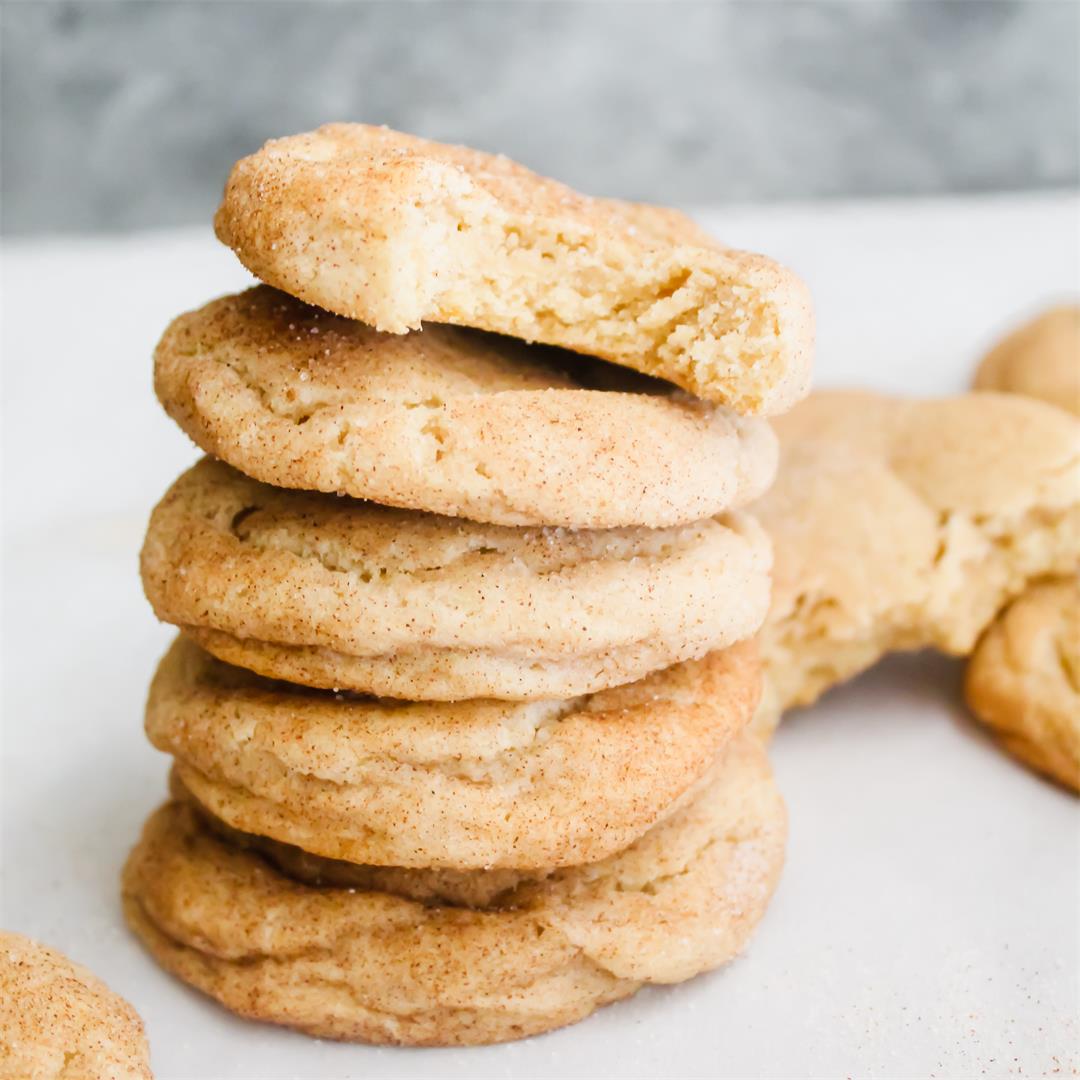 Soft Chai Snickerdoodles - soft and delicious!