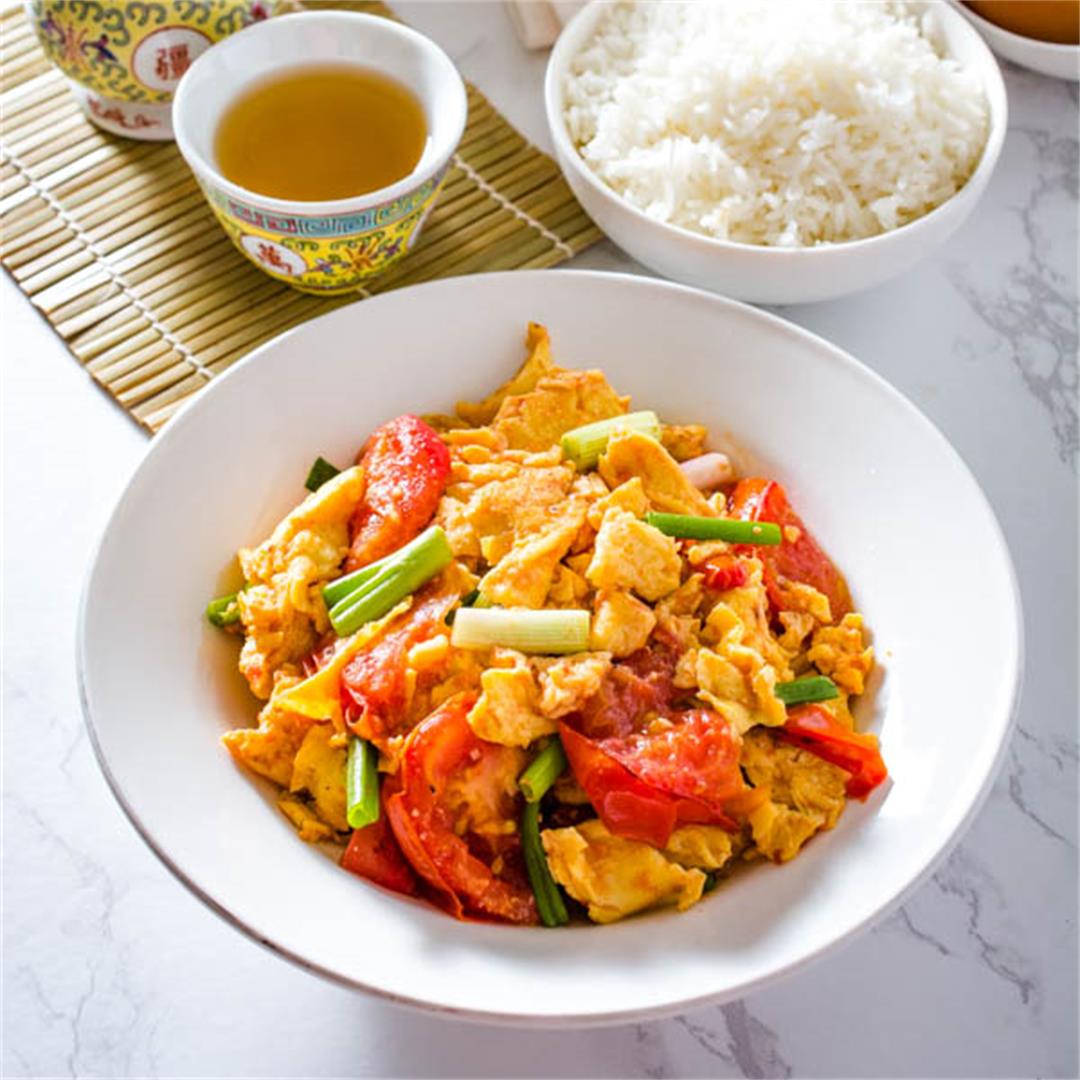 Chinese Egg and Tomato Stir-Fry
