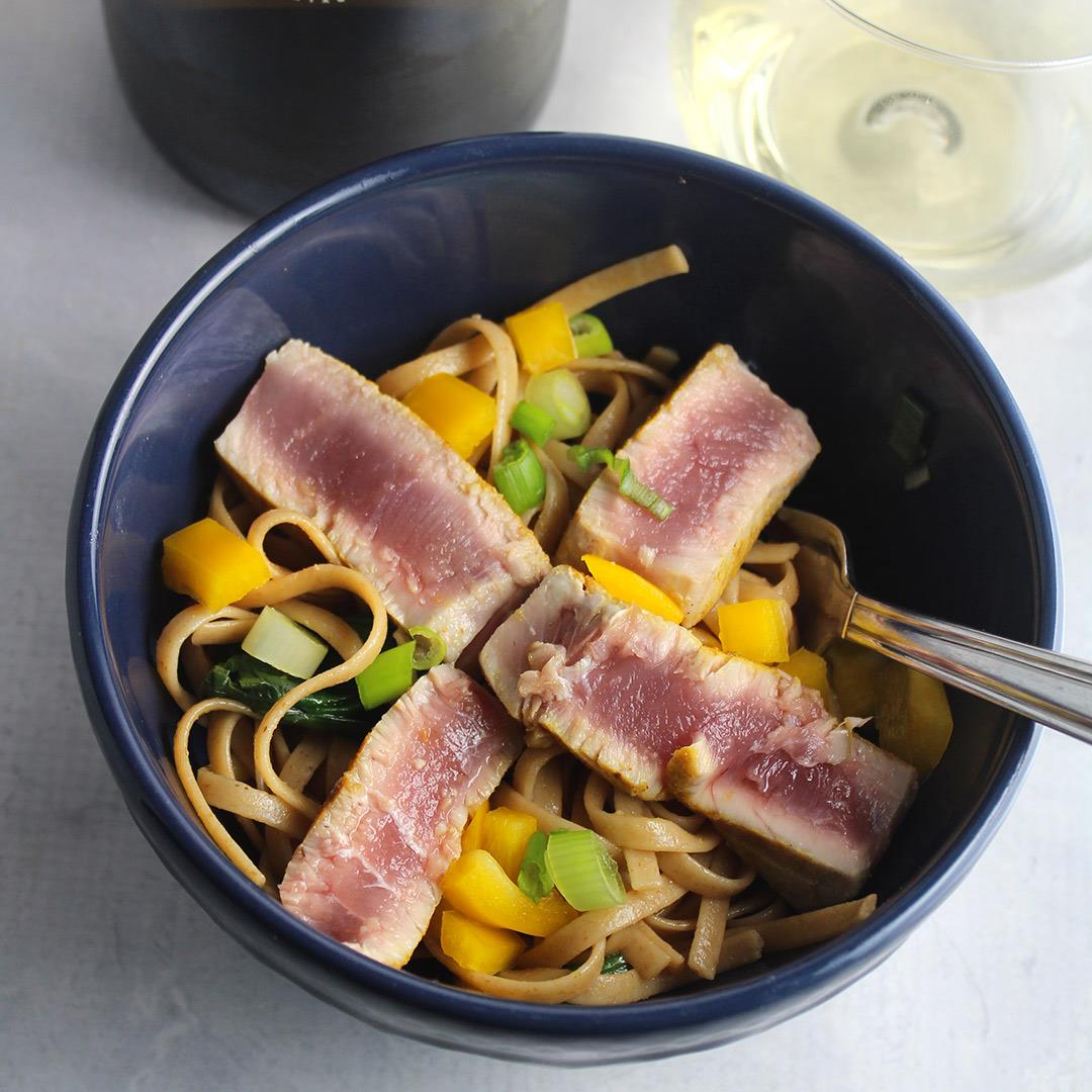 Asian Tuna Noodle Bowls