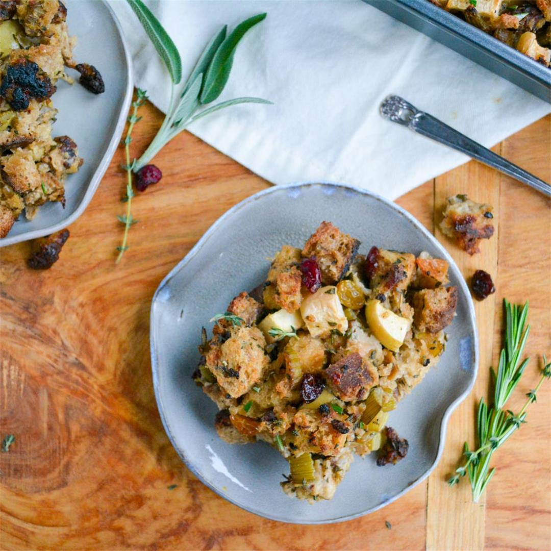 Best Ever Sausage & Apple Stuffing