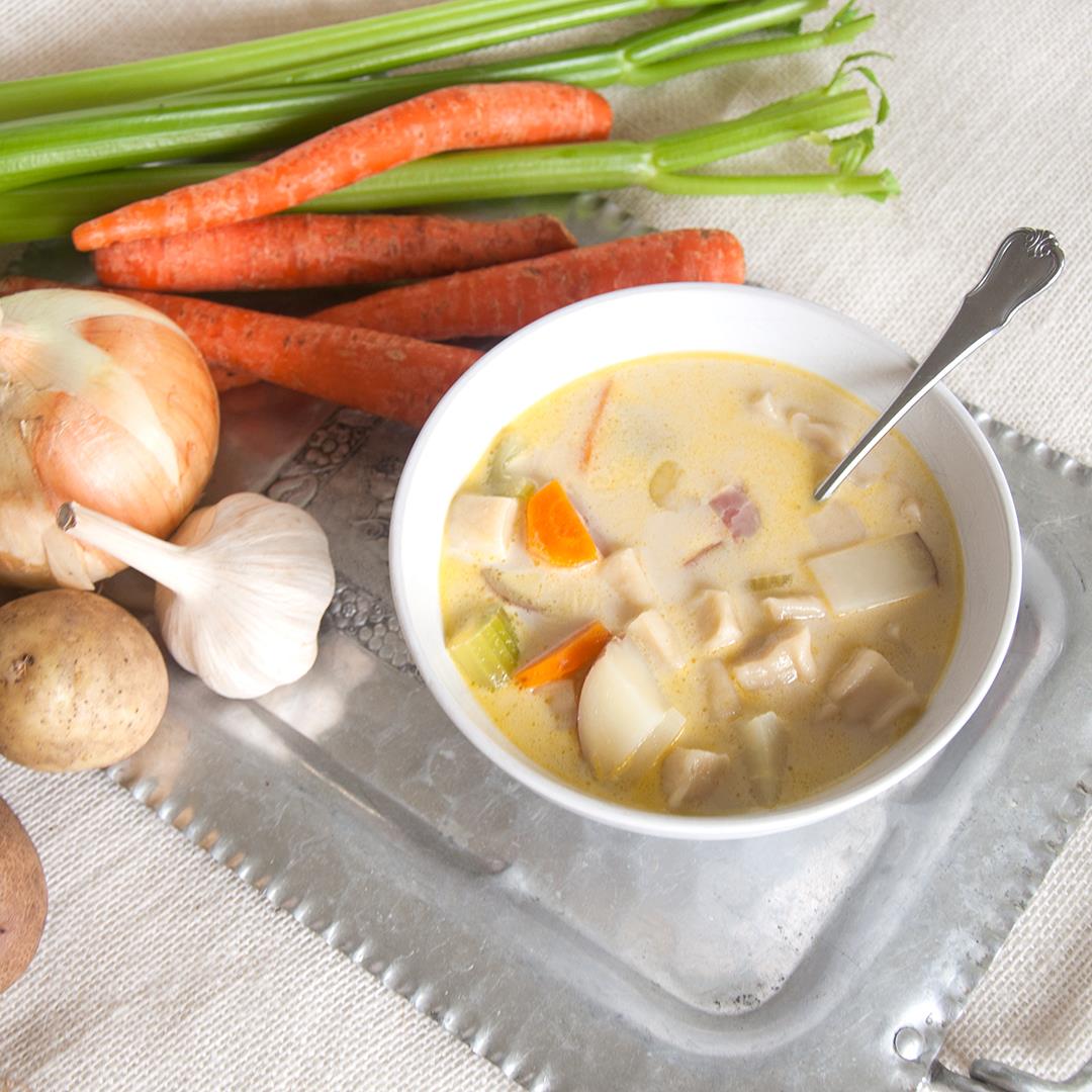 Knephla Soup – Quick and Easy Midwest Comfort Food