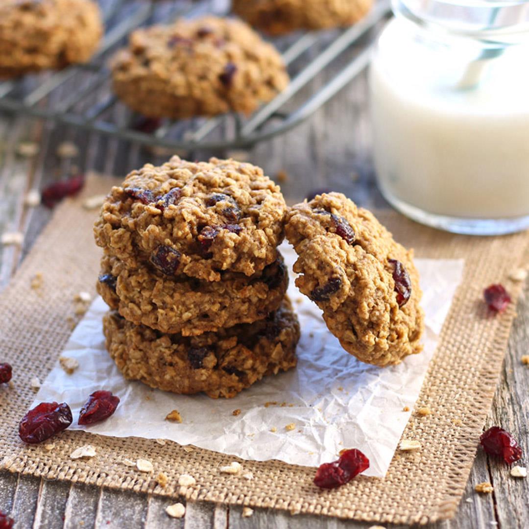 Toaster Oven Cranberry Orange Oatmeal Cookies