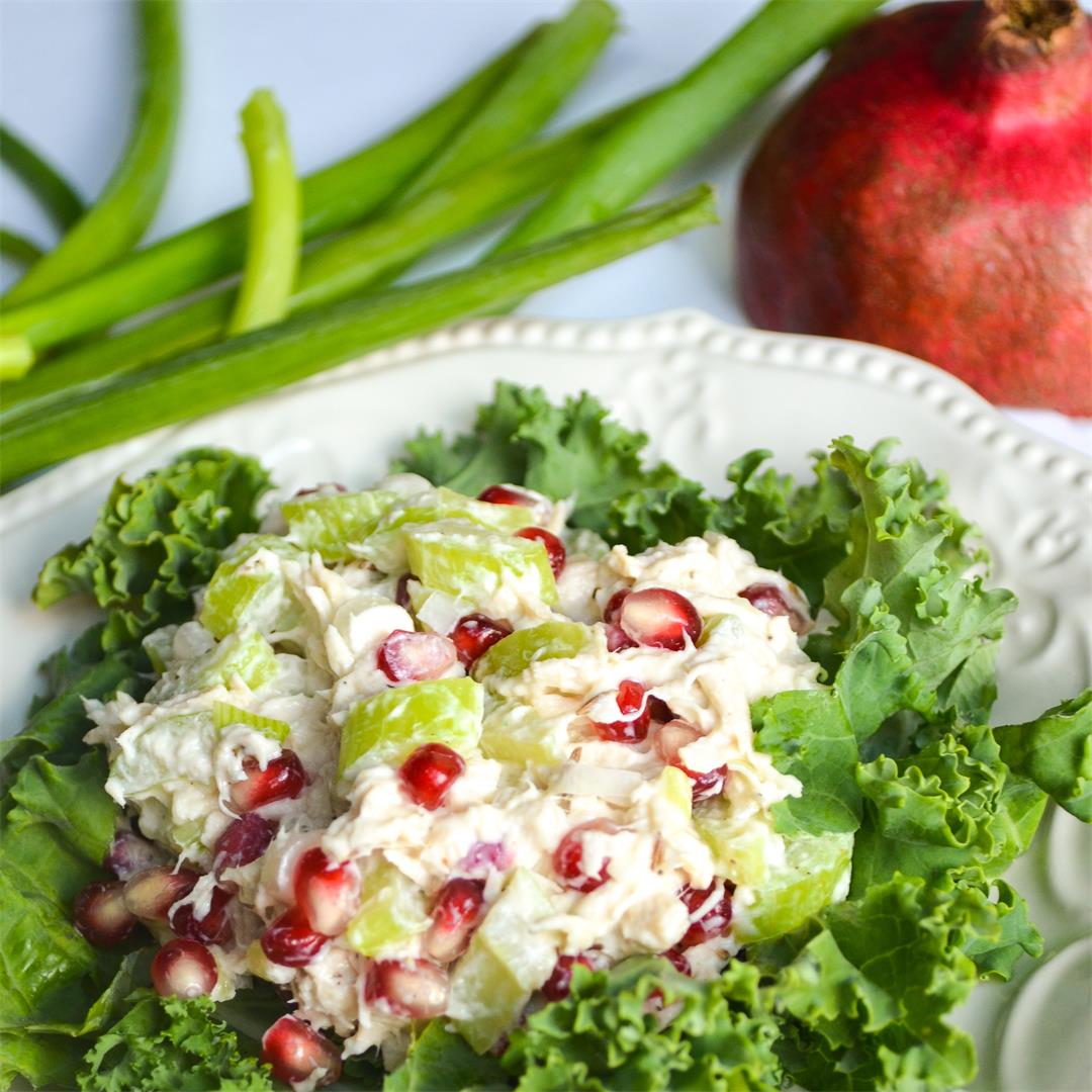 Pomegranate Chicken Salad
