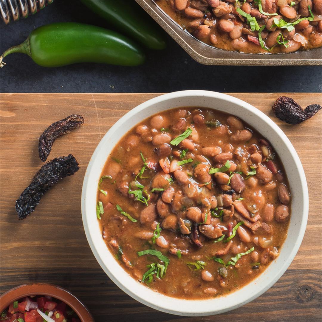 Mexican charro beans