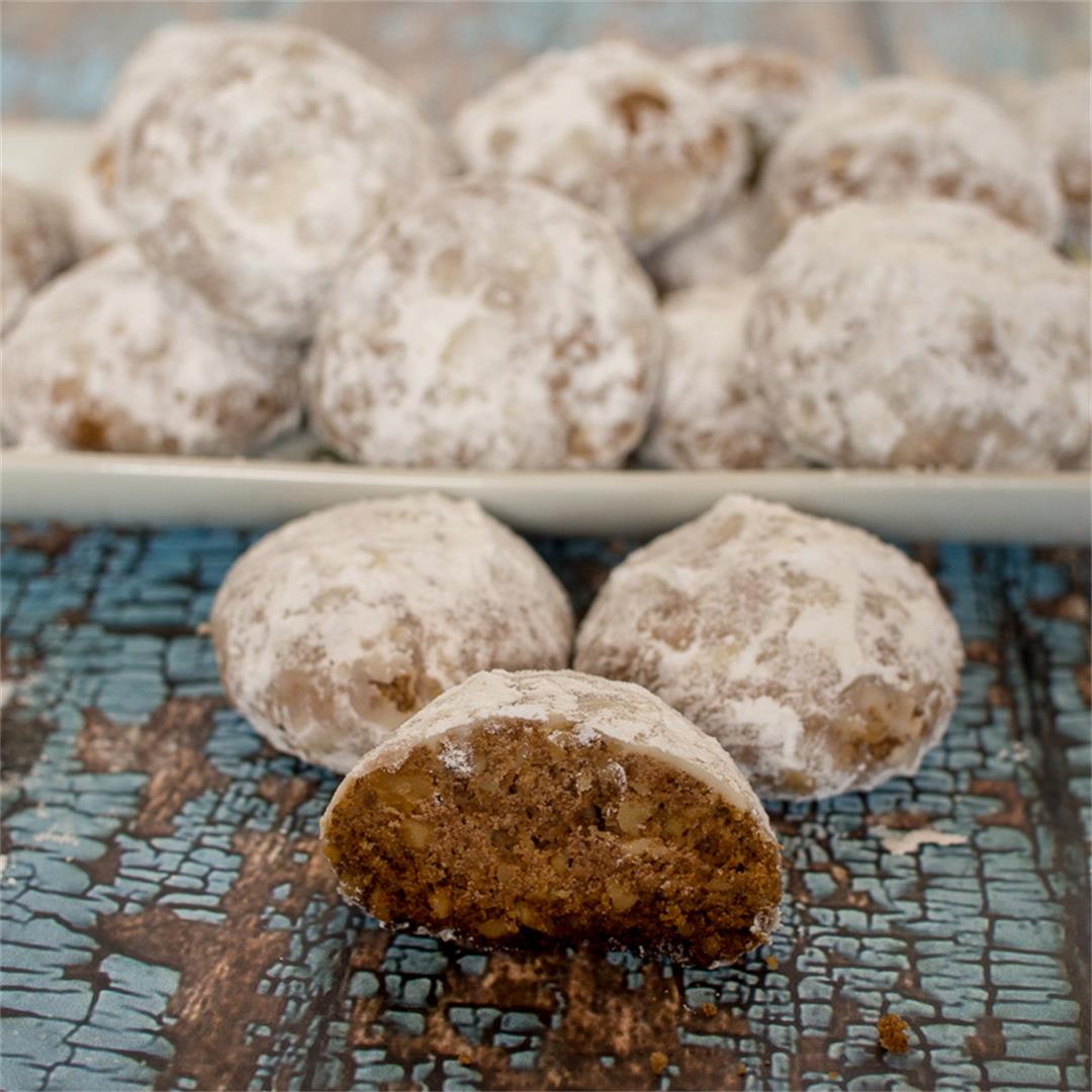 Nutella Snowball Cookies