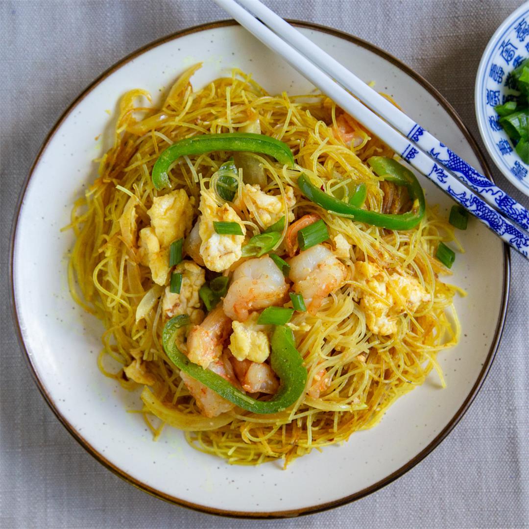 Curry Singapore Noodles