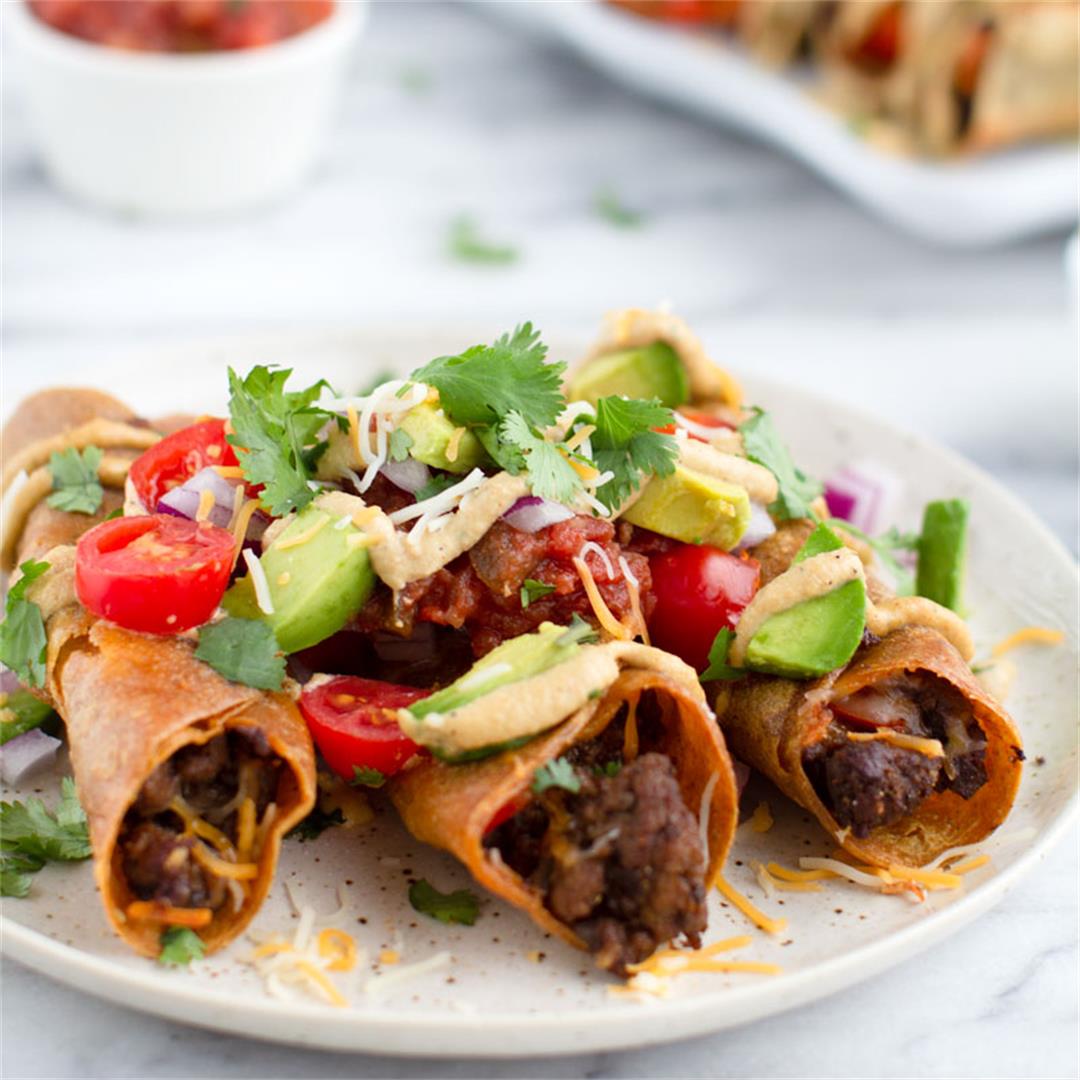 Beef & Cheese Taquitos
