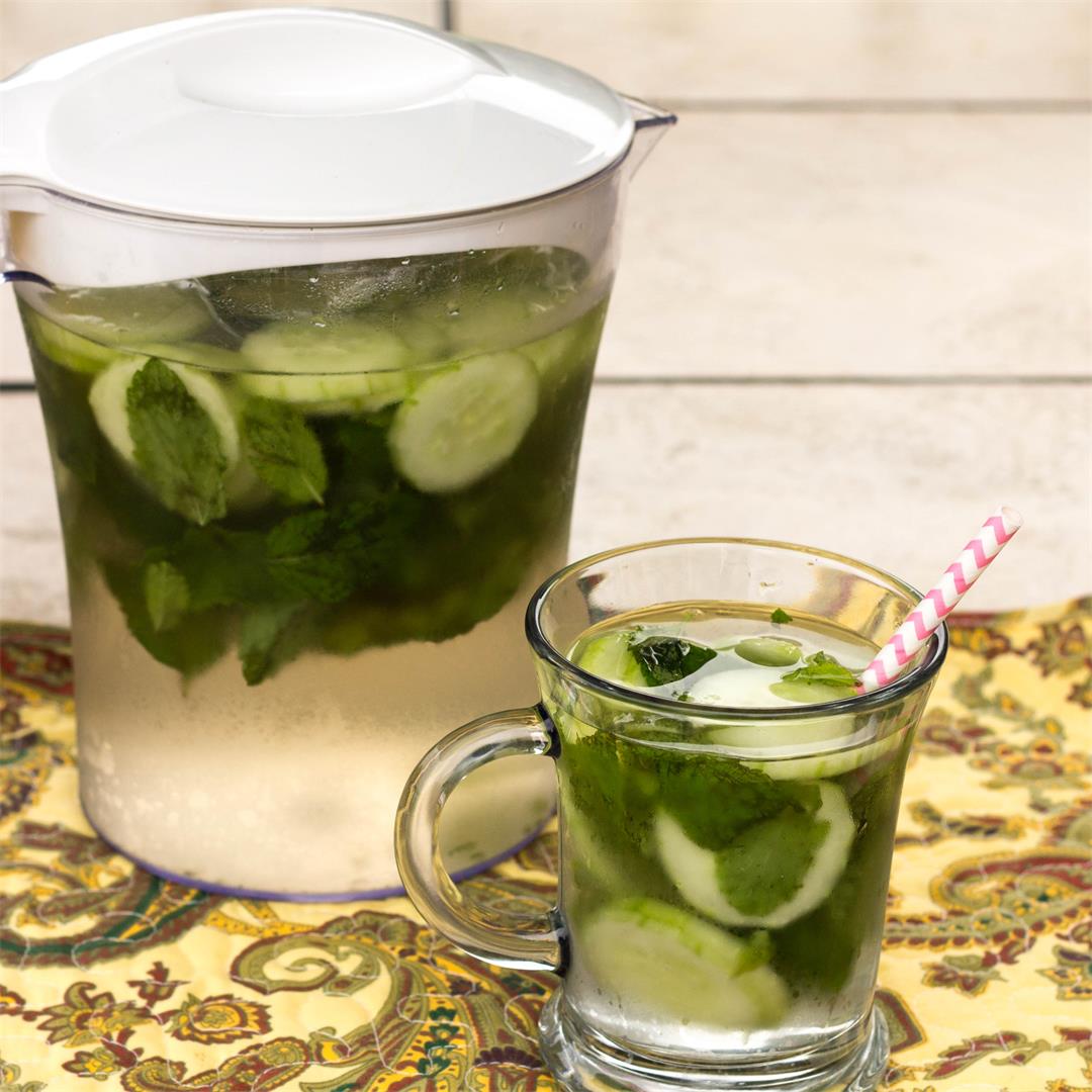 Cucumber Mint Infused Water