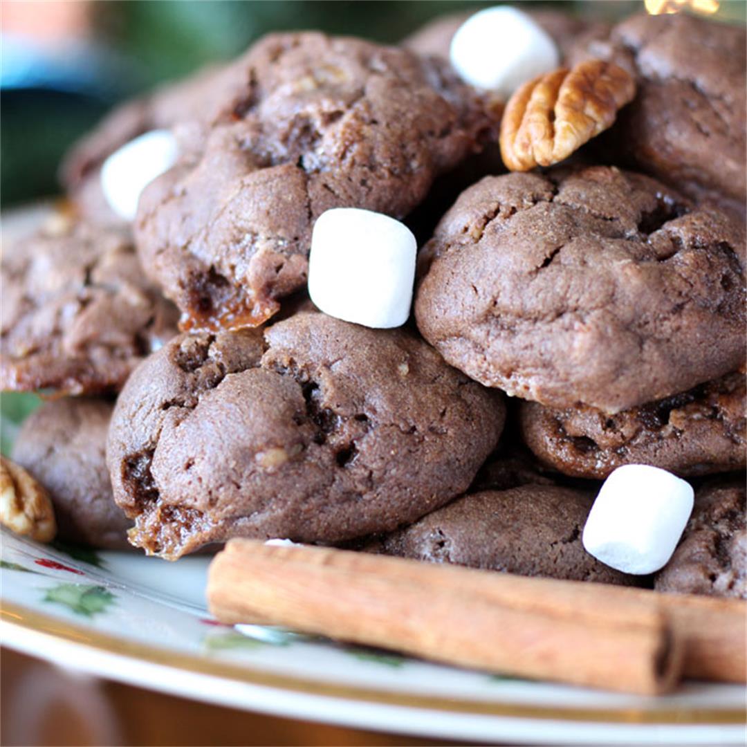 Spiced Rocky Road Cookies