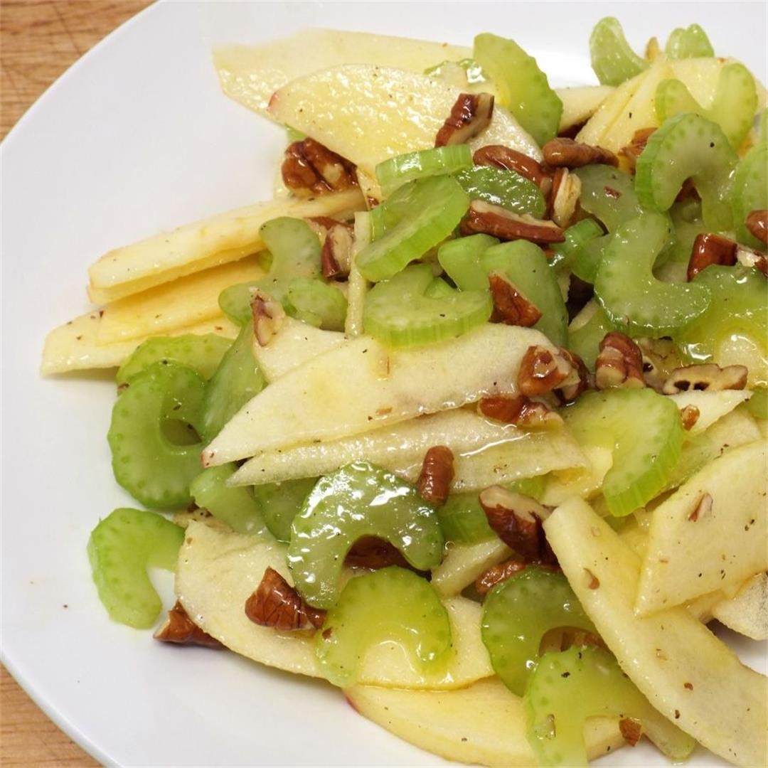Apple and Celery Salad with Pecans