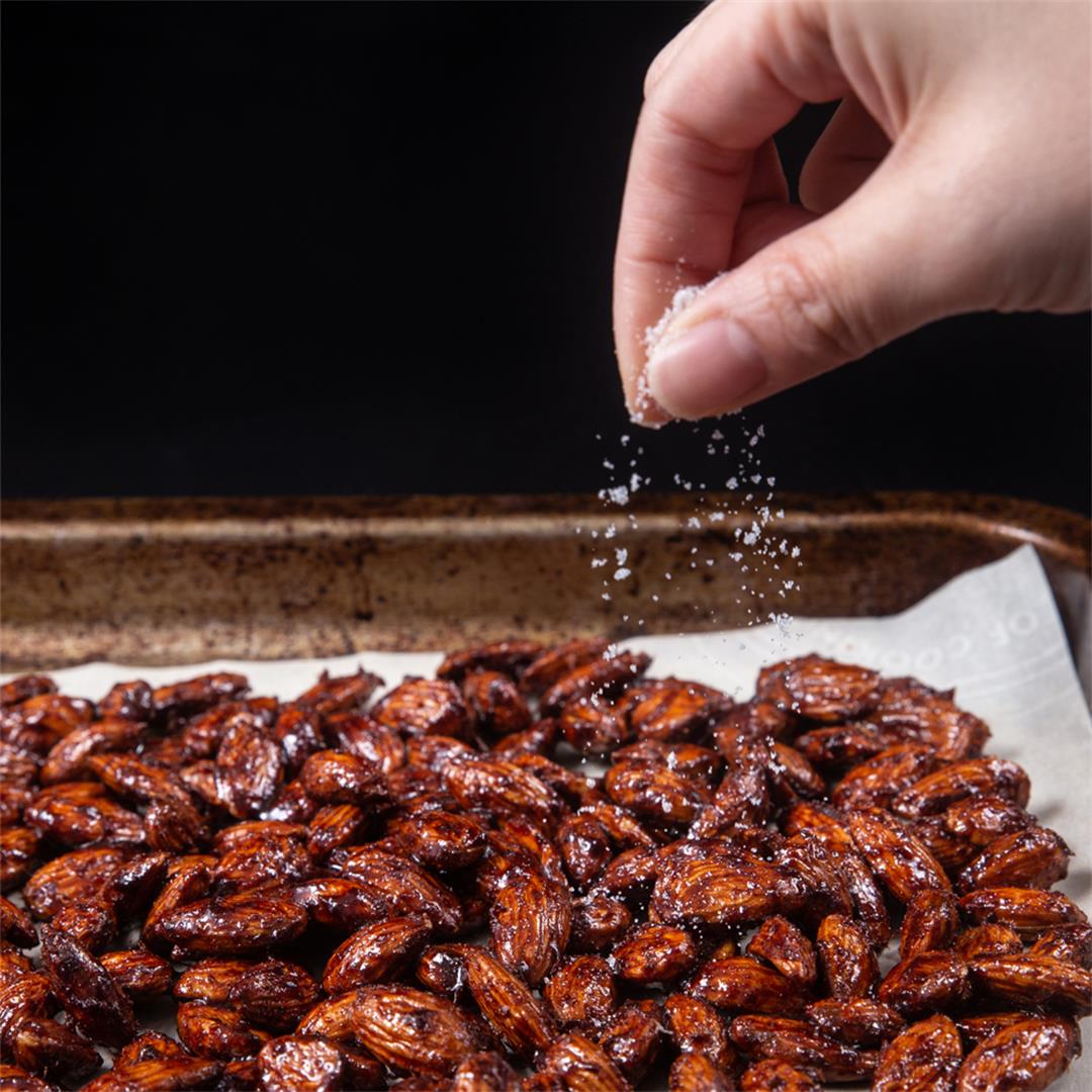 Instant Pot Churro Candied Almonds