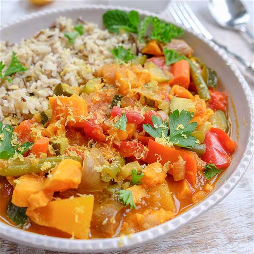 Moroccan-Style Vegetable Stew