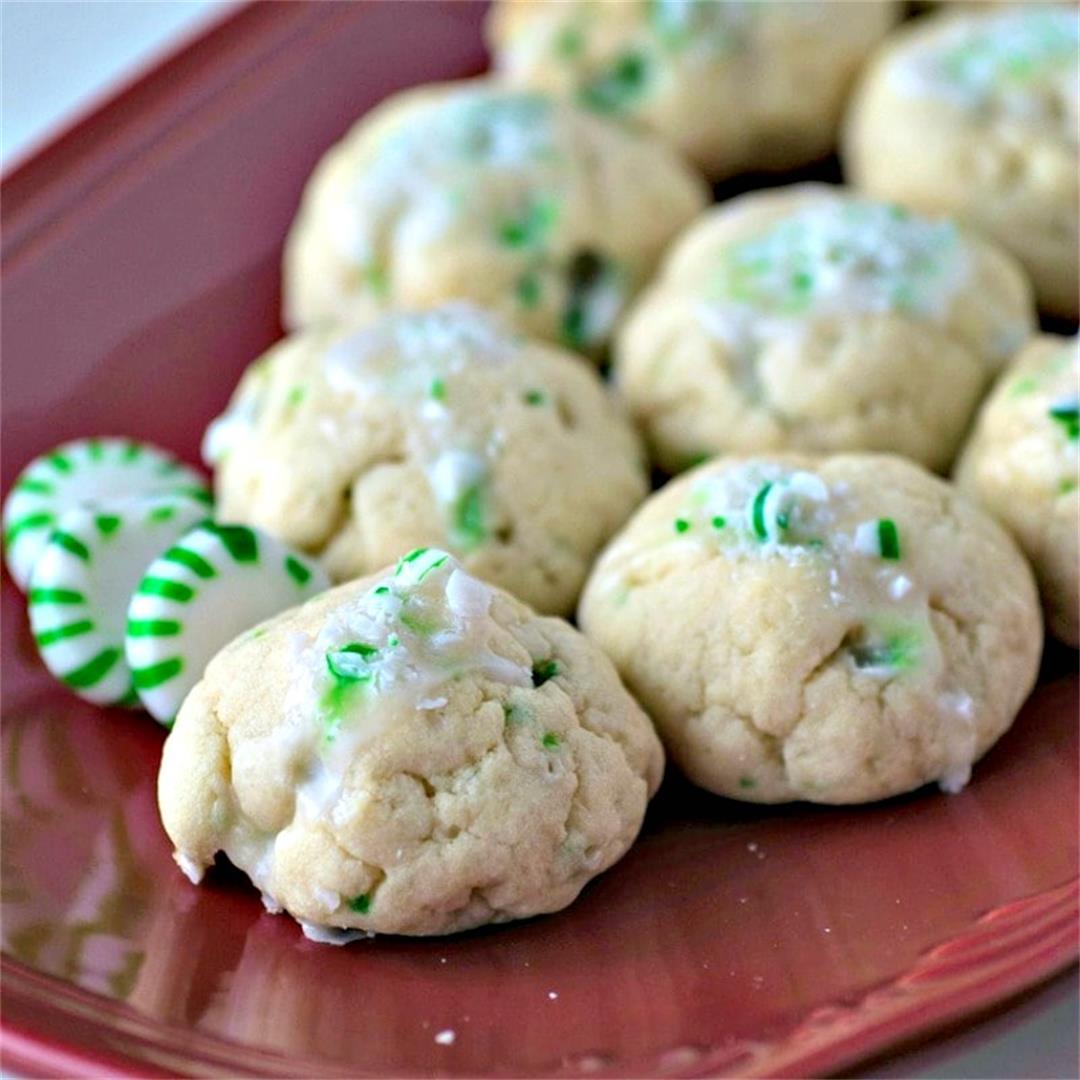 Holiday Peppermint Cookies
