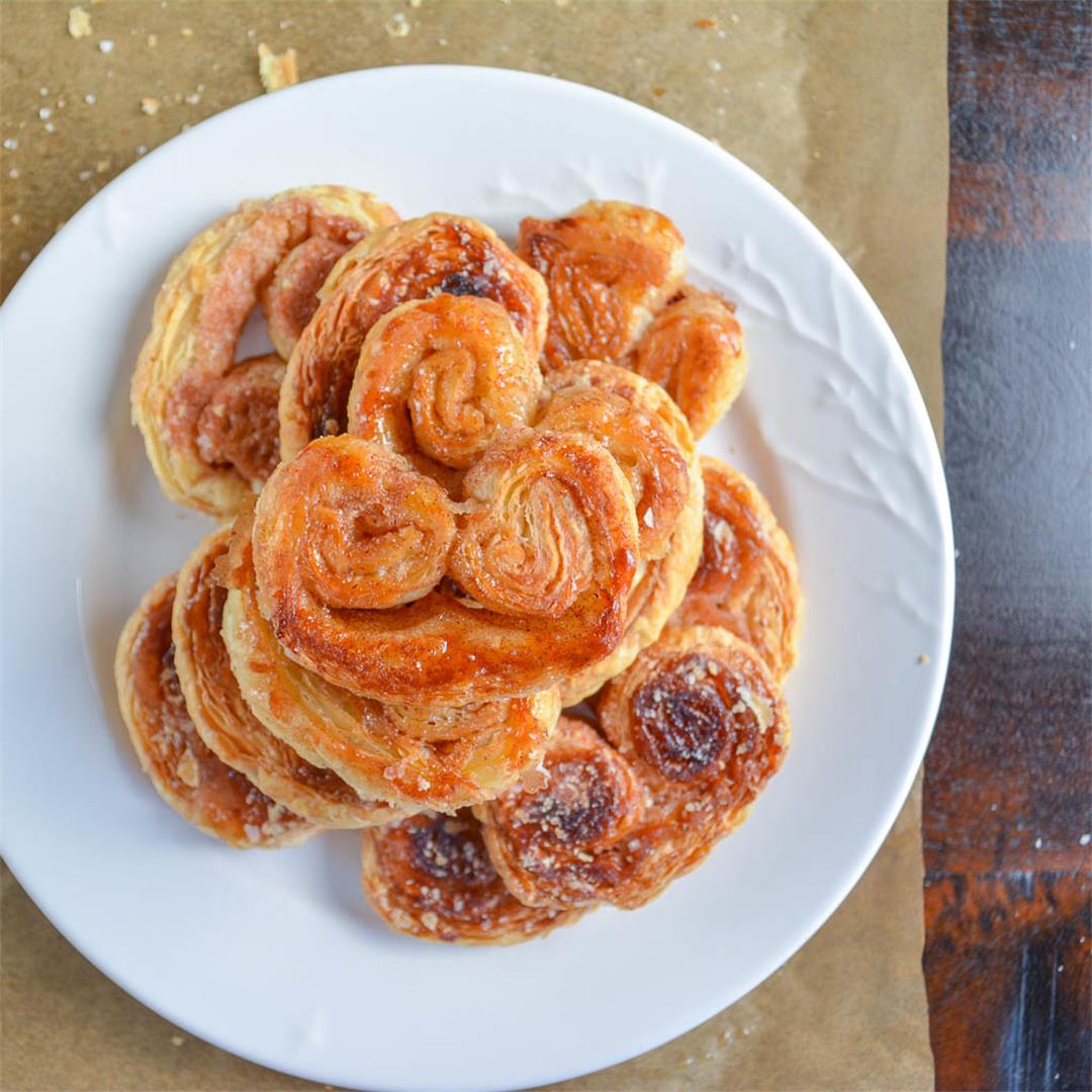 Sweet Spiced French Palmiers