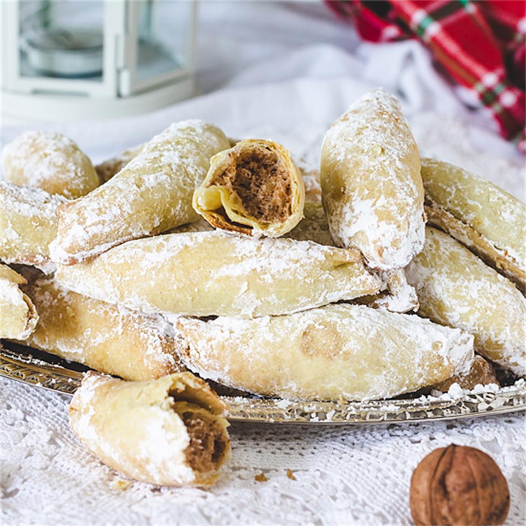 Easy Polish Walnut Kiflies – Holiday Crescent Cookies