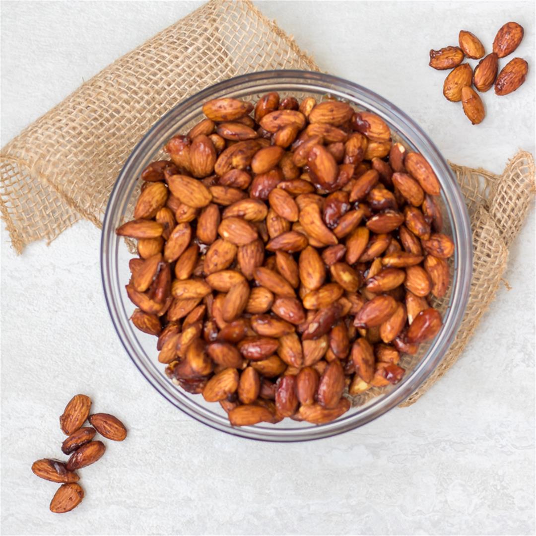 Slow Cooker Candied Almonds
