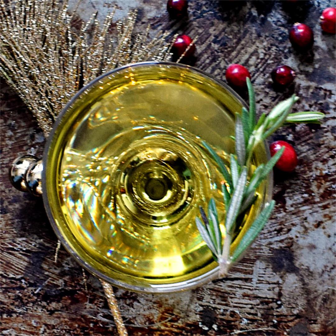 Winter White Negroni Cocktail