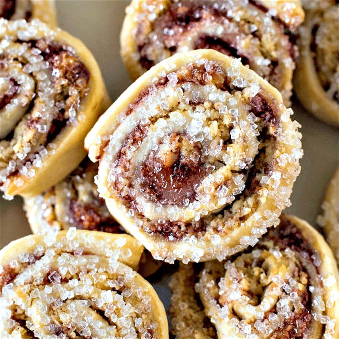 Raspberry Pinwheel Cookies