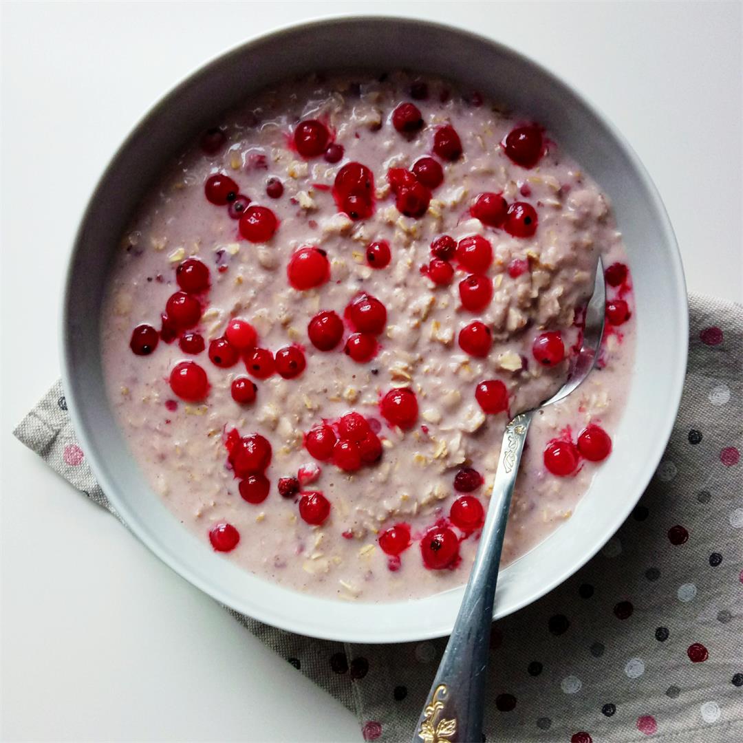 Red Currant Oatmeal