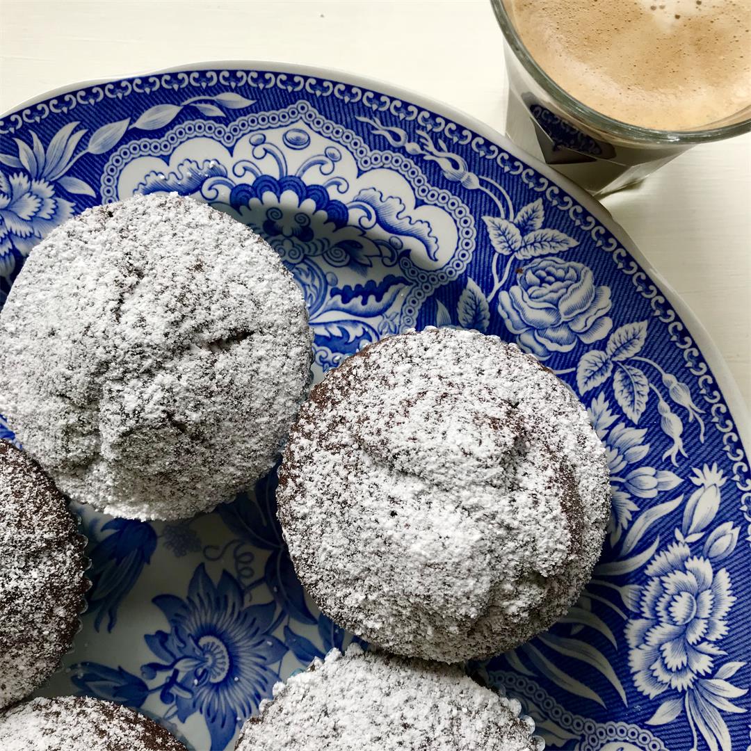 The Best Chocolate Muffins (and they're gluten free!)