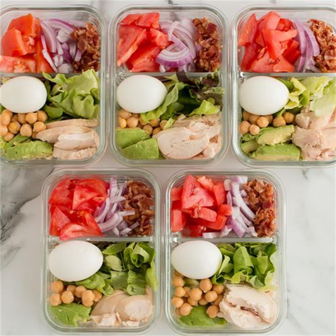 Weight Watchers Meal Prep Recipe: Chicken Cobb Salad