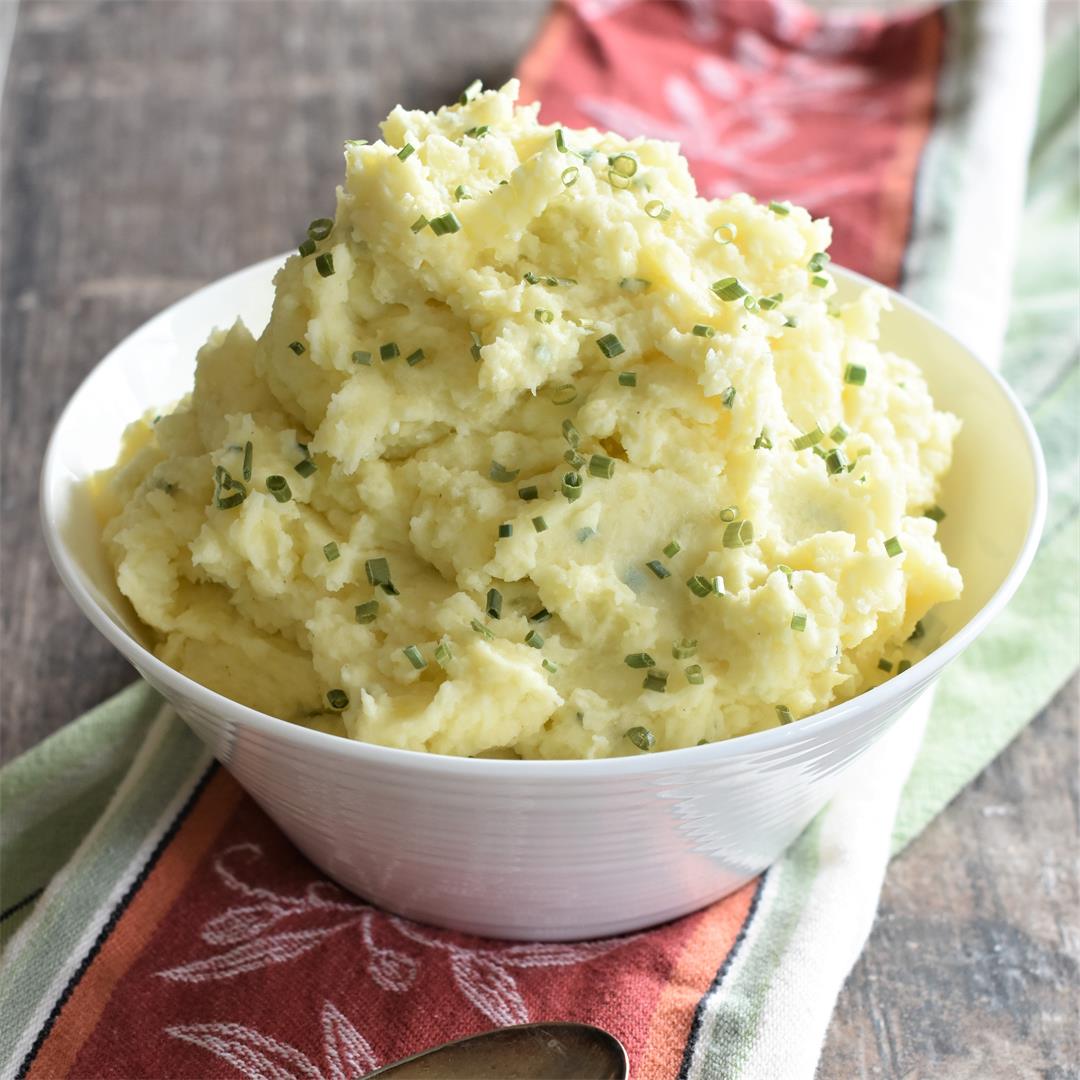 Sour Cream, Onion & Chive Mashed Potatoes