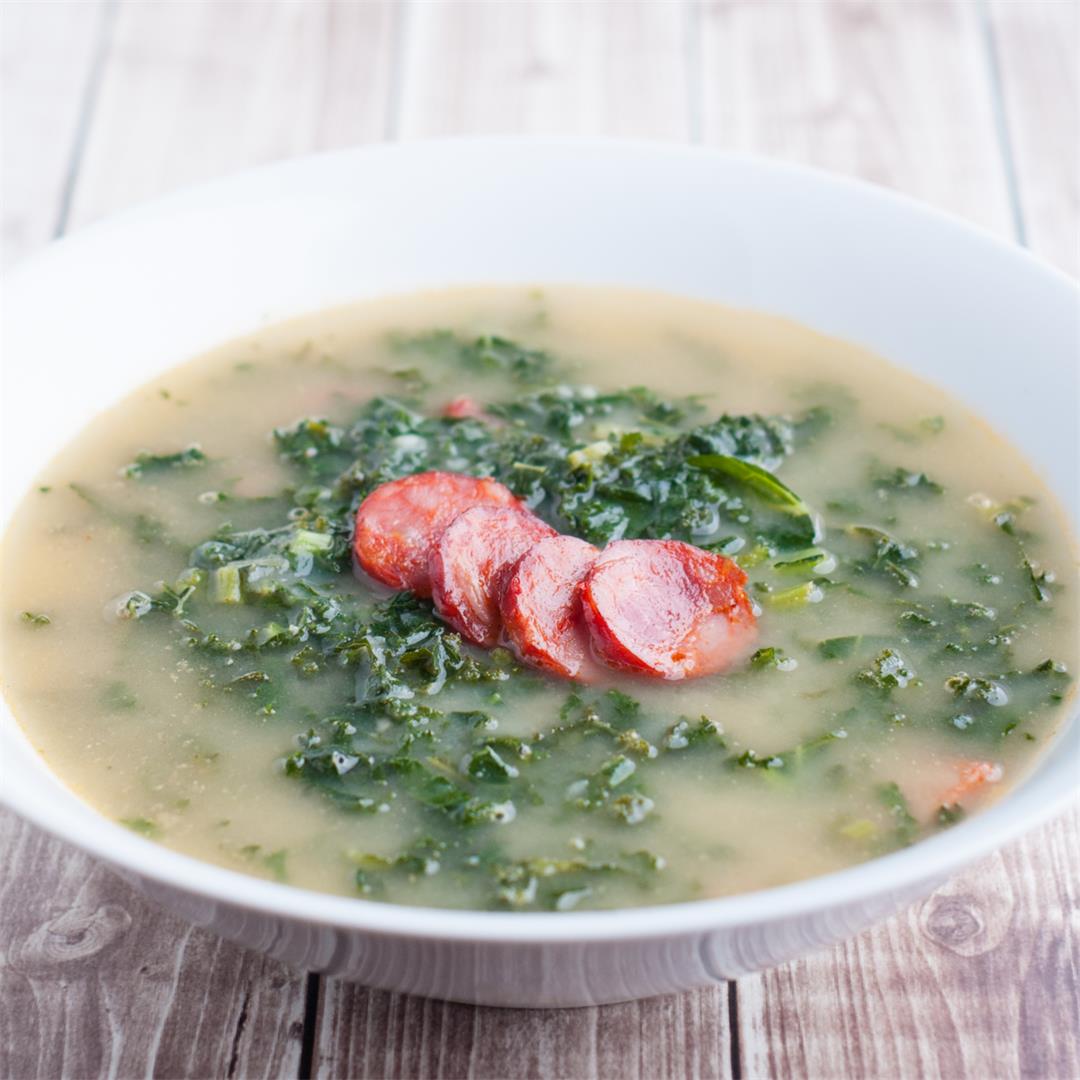 Portuguese Kale Soup – Caldo Verde