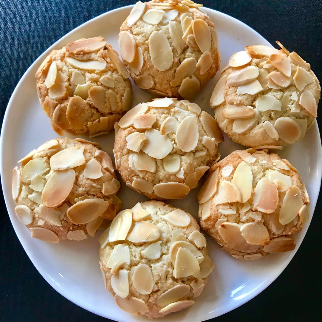 Almond Cookies - Gluten and Dairy Free