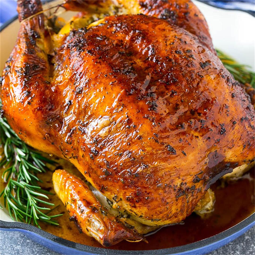 Roasted Chicken with Garlic and Herbs