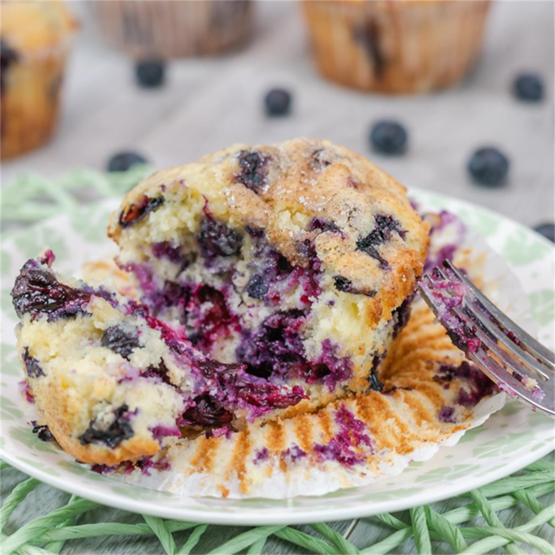 Jumbo Blueberry Muffins