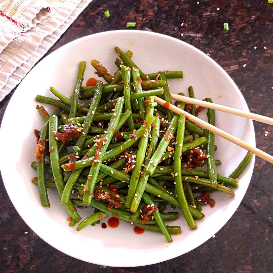 Chinese Spicy Green Beans