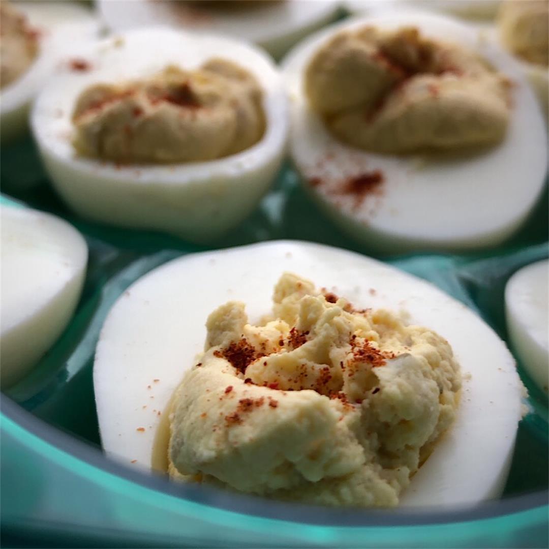 Deviled Eggs in the Instant Pot
