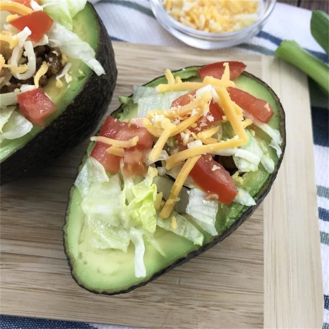 Low Carb Taco Avocado Recipe