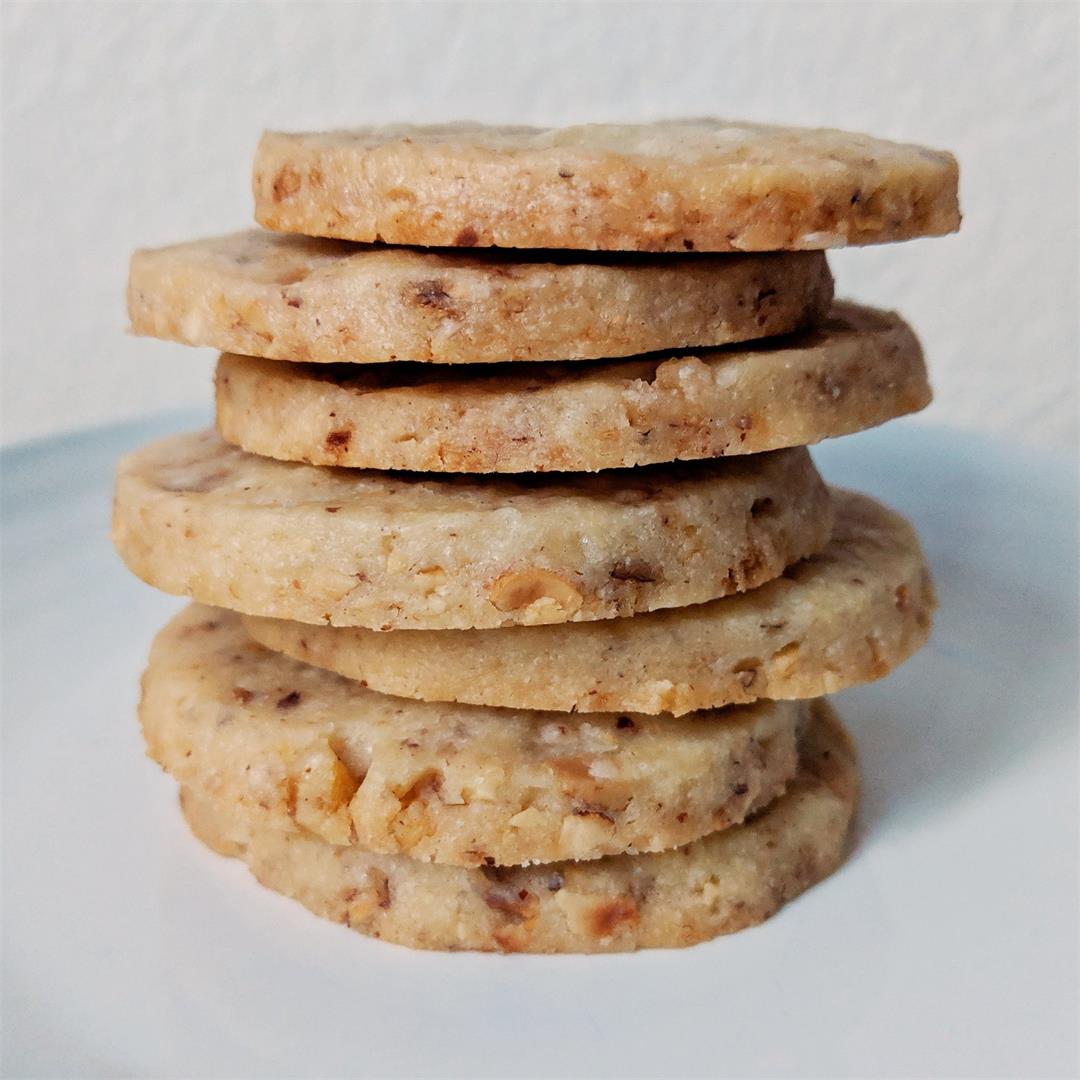 Hazelnut Praline Cookies