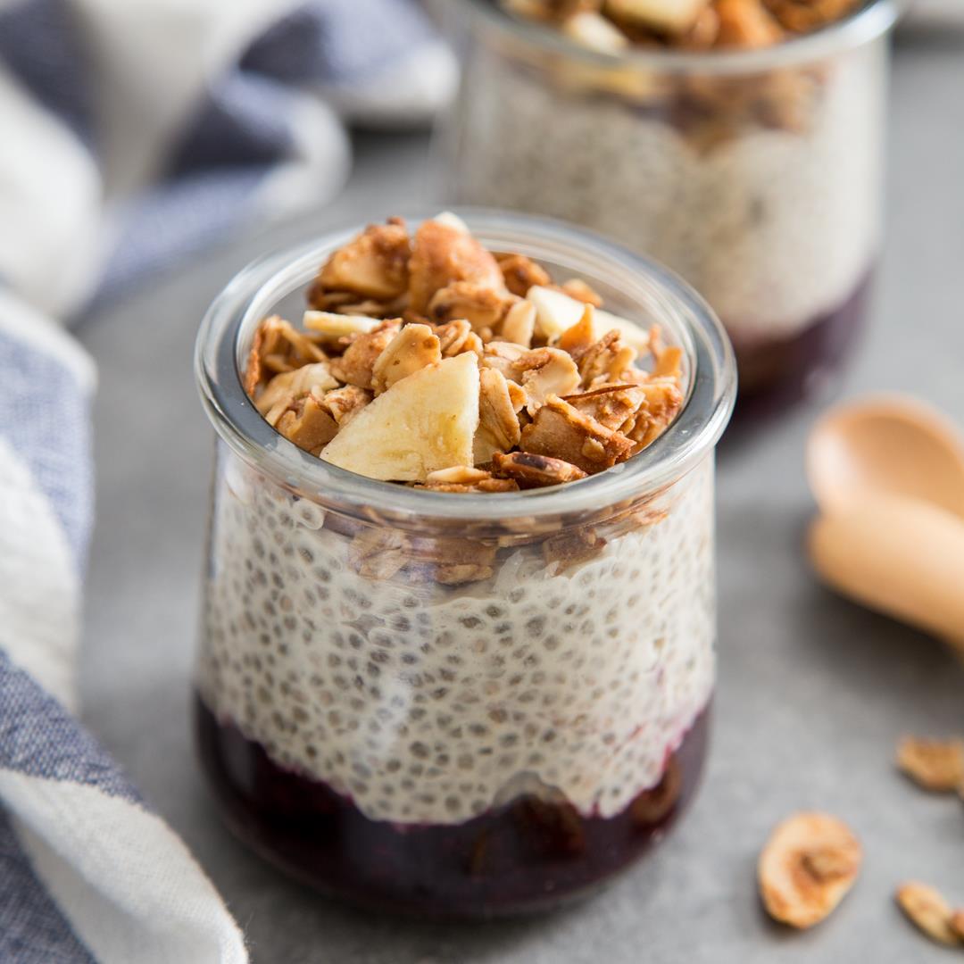 Coconut Chia Pudding {breakfast meal prep}