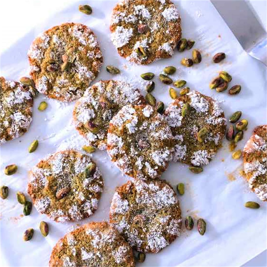 Sicilian pistachio cookies