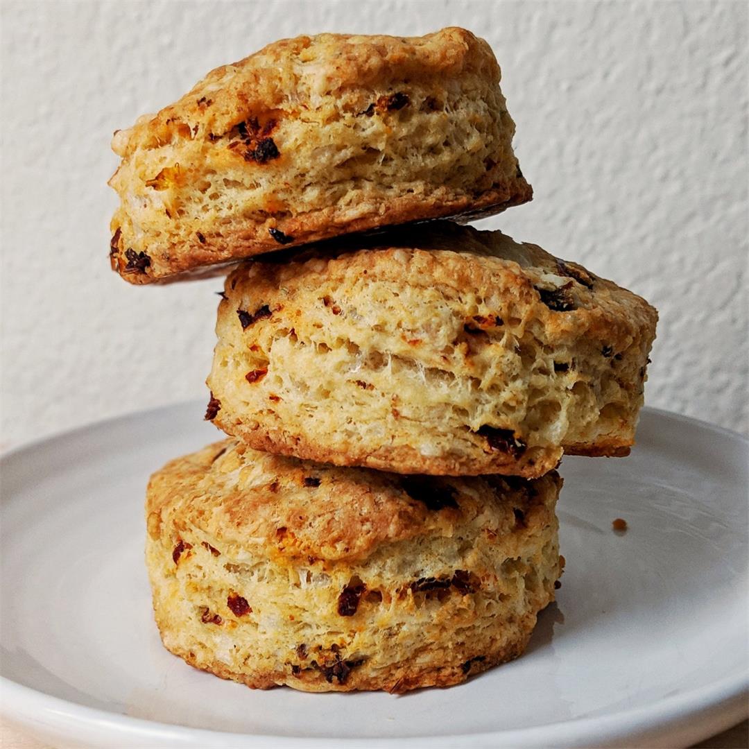 Asiago Sun Dried Tomato Biscuits