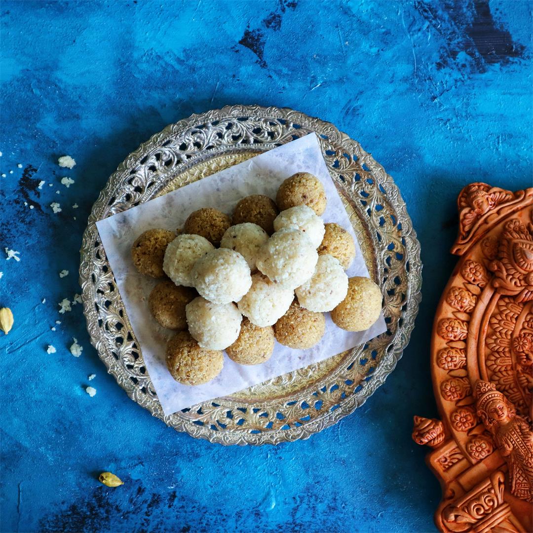 Narkel Naru (Bengali Coconut Confection)