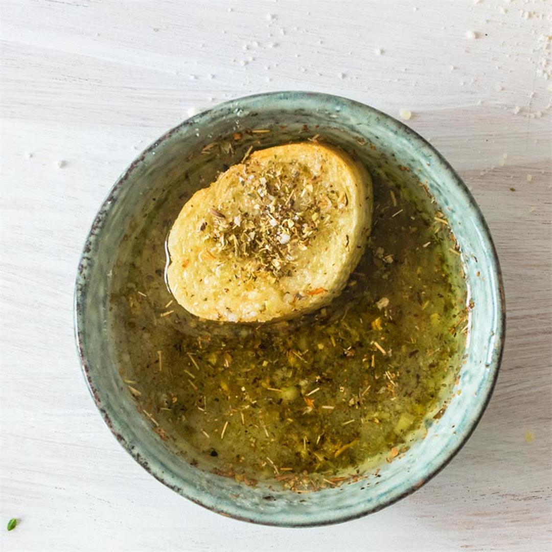 Parmesan & Herb Oil Dip Recipe