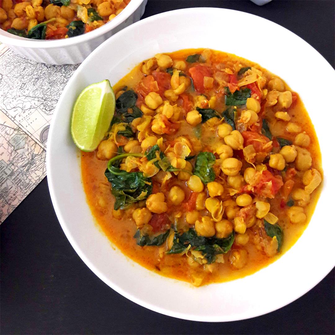 Chickpea Coconut Curry InstantPot